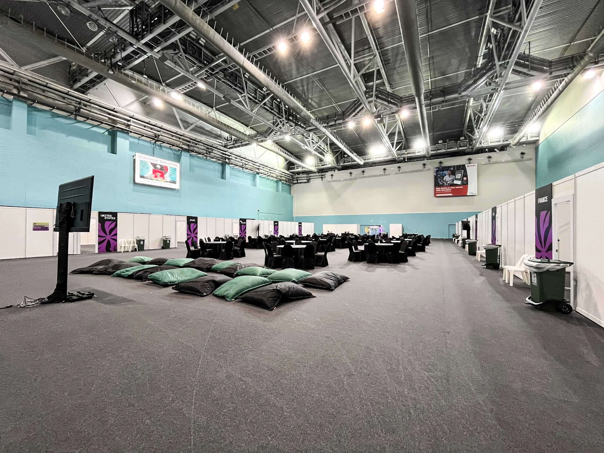 HSBC SVNS Singapore 2025 rugby action